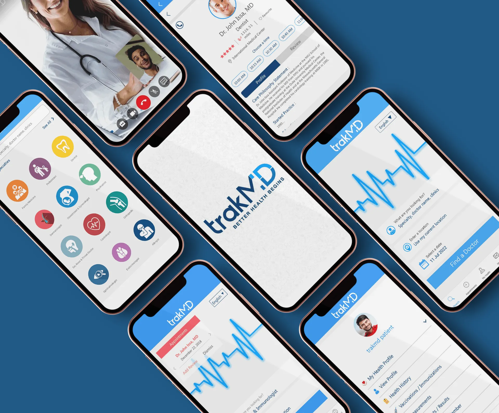 TrakMD: Find & Book Doctors